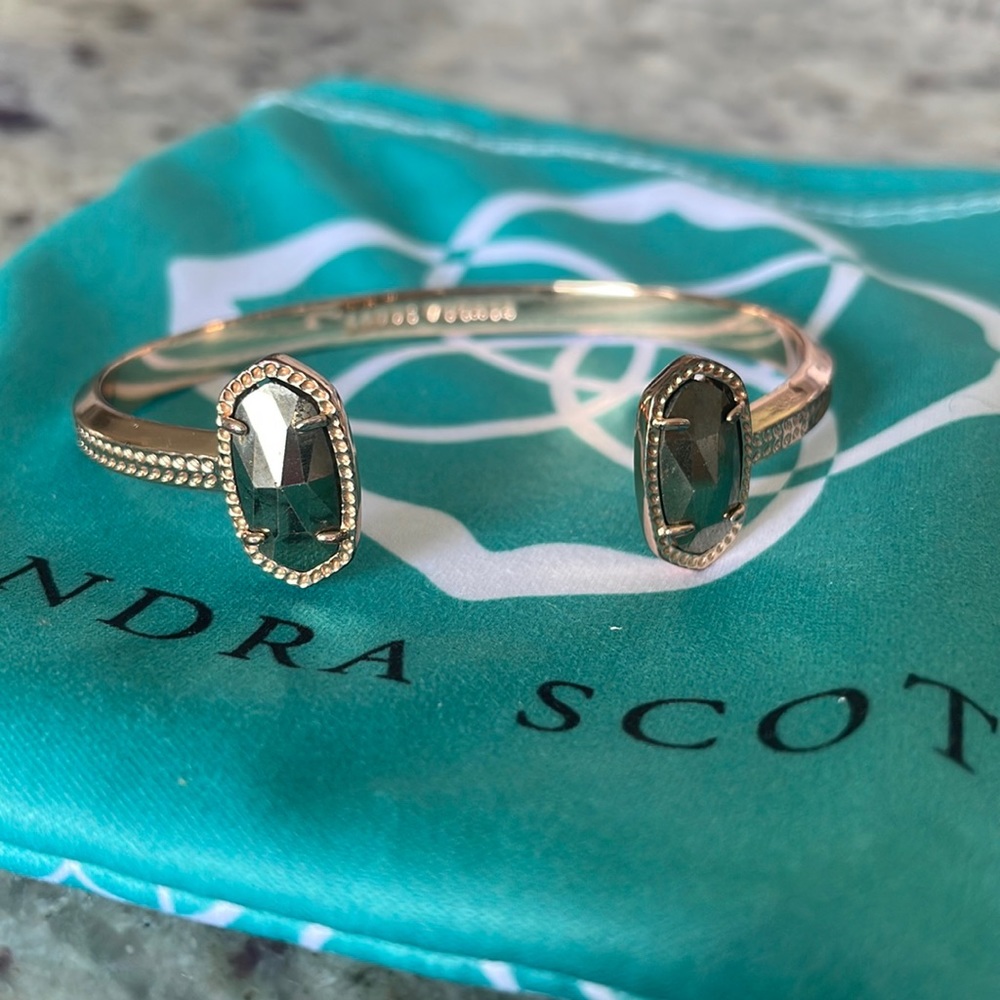 Kendra Scott Elton cuff bracelet, rose gold